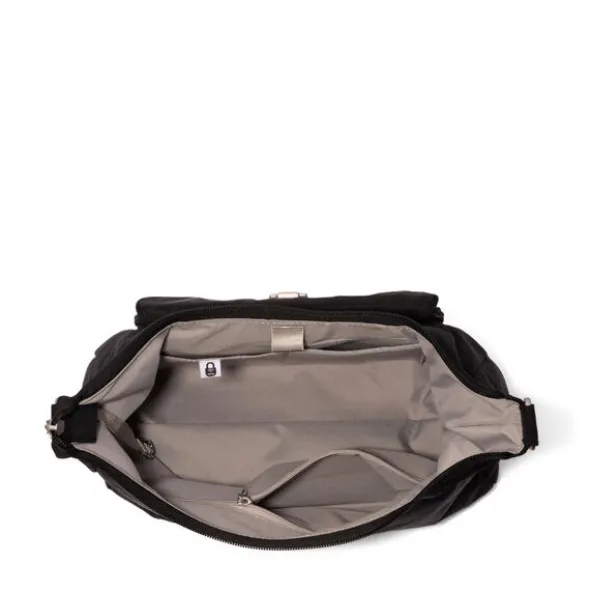 Coastal Flip Lock Half Moon Bag