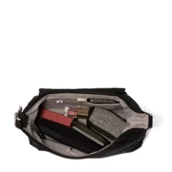 Coastal Flip Lock Half Moon Bag