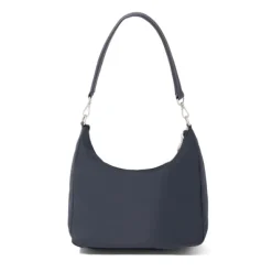 Coastal Flip Lock Half Moon Bag