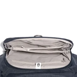 Coastal Flip Lock Half Moon Bag