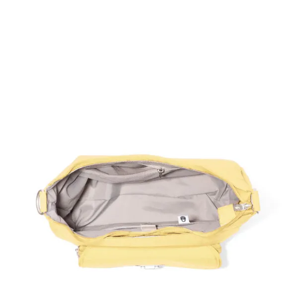 Coastal Flip Lock Half Moon Bag