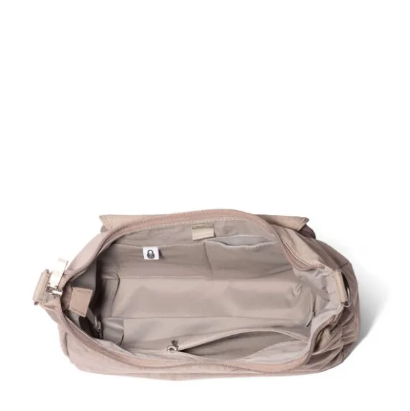Coastal Flip Lock Half Moon Bag