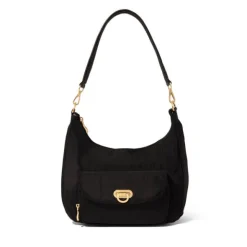 Coastal Flip Lock Half Moon Bag