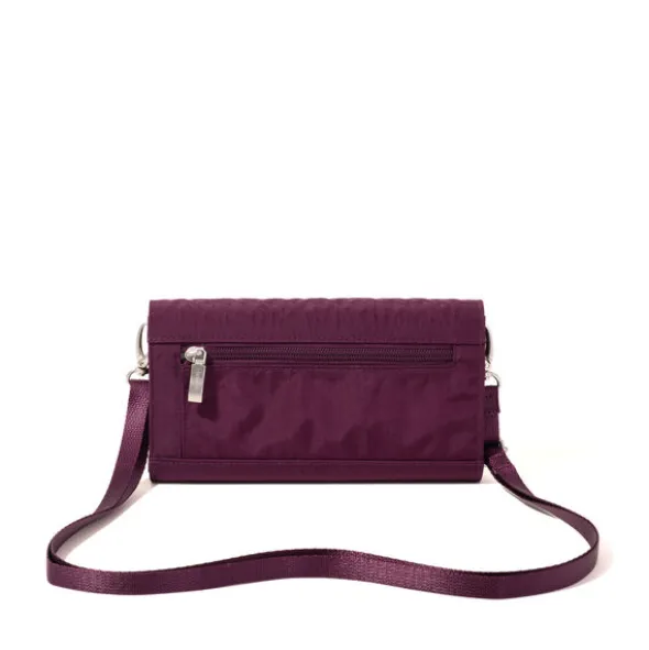 Coastal Flip Lock RFID Phone Wallet Crossbody
