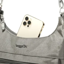 Modern Pocket Half Moon Bag