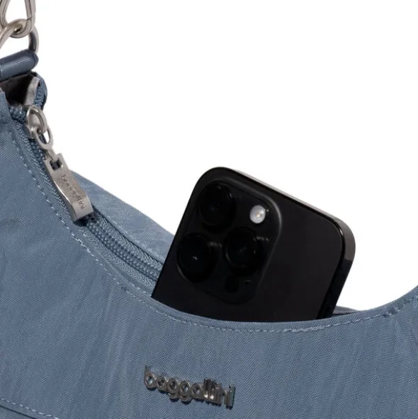 Modern Pocket Half Moon Bag