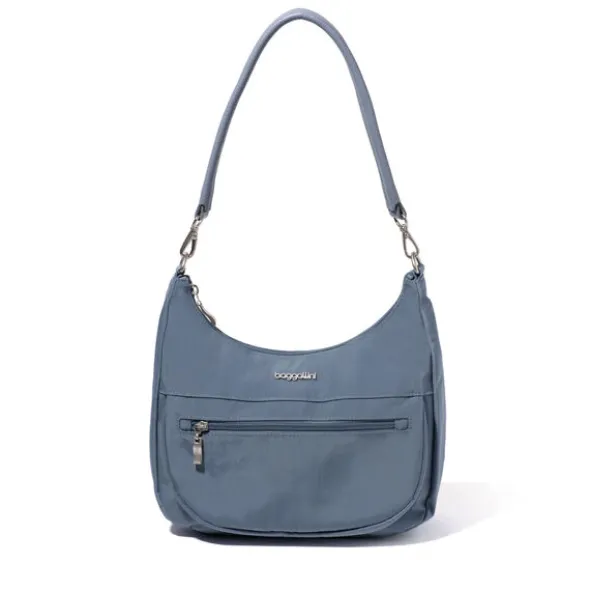 Modern Pocket Half Moon Bag
