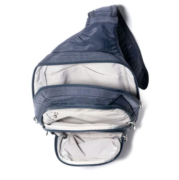 Securtex® Anti-Theft Multi Zip Sling Bag