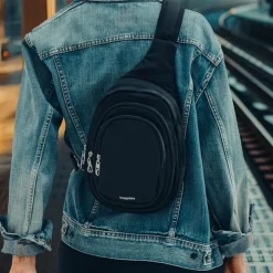 Securtex® Anti-Theft Multi Zip Sling Bag