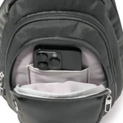 Securtex® Anti-Theft Multi Zip Sling Bag